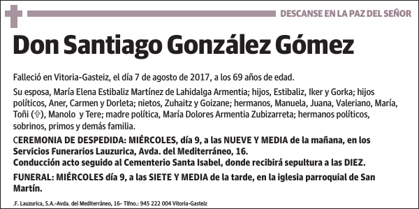 Santiago González Gómez