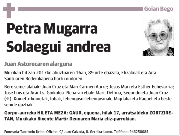 Petra Mugarra Solaegui