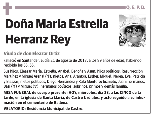 María Estrella Herranz Rey