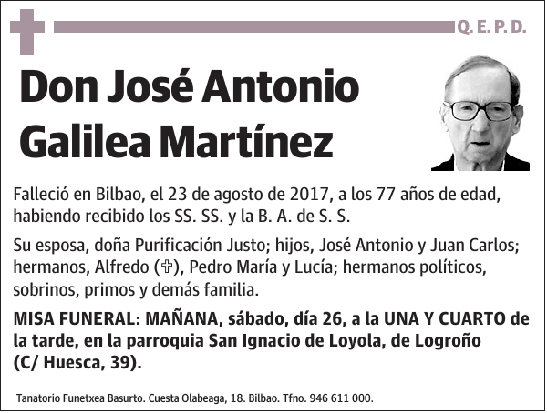 José Antonio Galilea Martínez