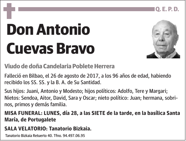 Antonio Cuevas Bravo