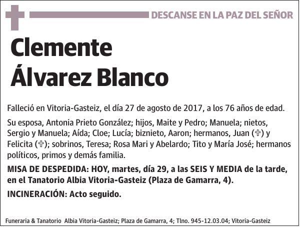 Clemente Álvarez Blanco