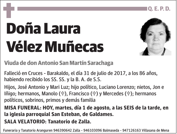 Laura Vélez Muñecas