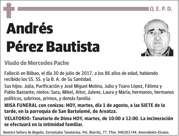 Andrés Pérez Bautista