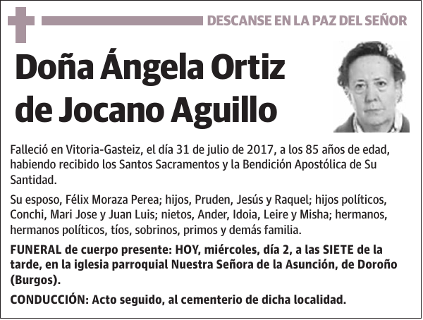 Ángela Ortiz de Jocano Aguillo