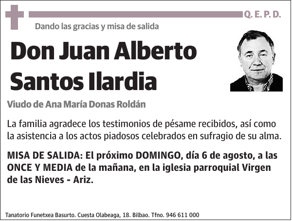 Juan Alberto Santos Ilardia