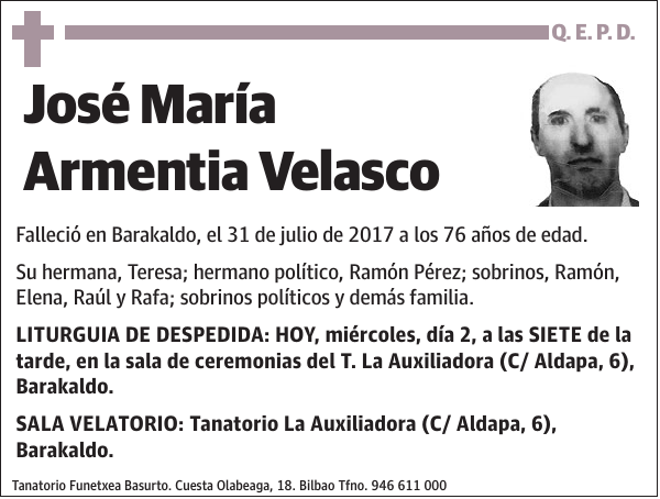 José María Armentia Velasco