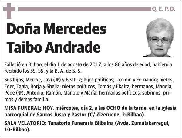 Mercedes Taibo Andrade