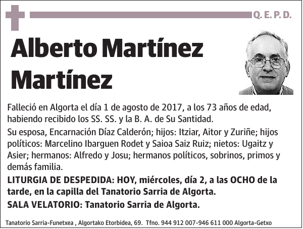 Alberto Martínez Martínez