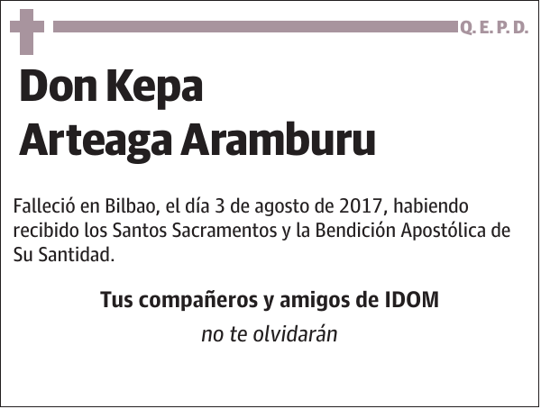 Kepa Arteaga Aramburu