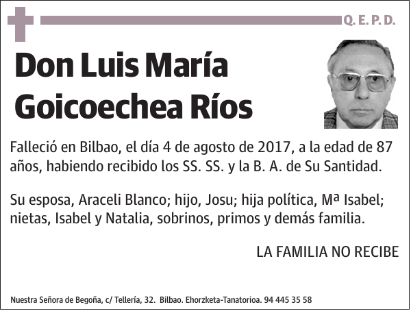 Luis María Goicoechea Ríos