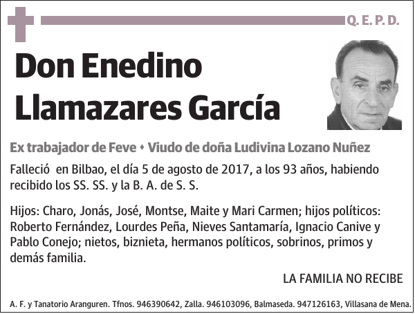 Enedino Llamazares García