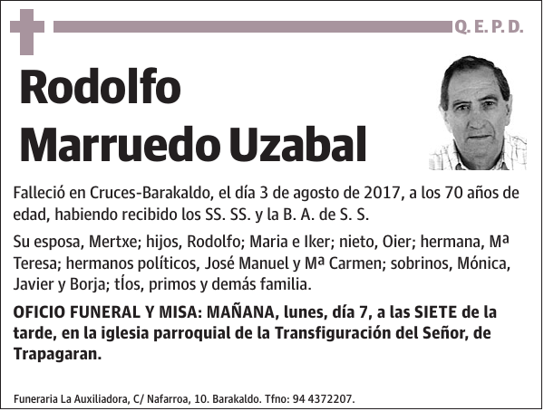 Rodolfo Marruedo Uzabal