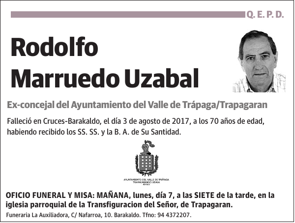 Rodolfo Marruedo Uzabal