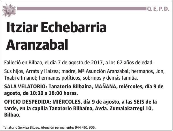 Itziar Echebarria Aranzabal