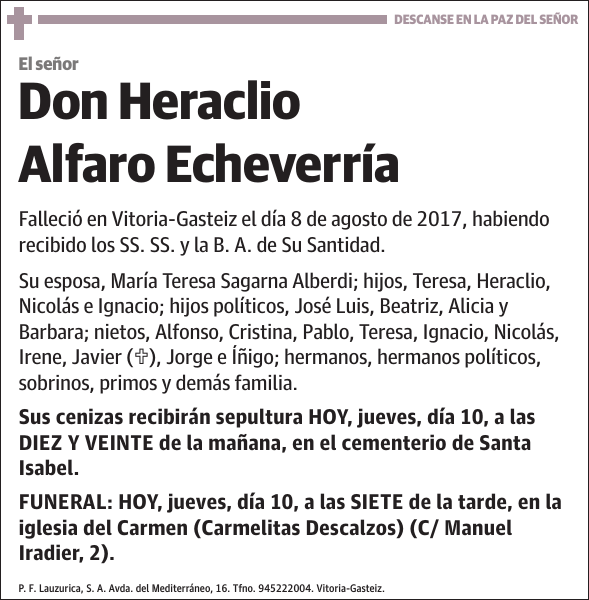 Heraclio Alfaro Echeverría