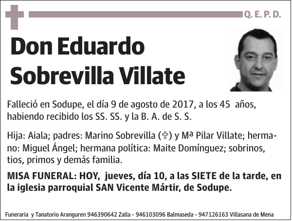 Eduardo Sobrevilla Villate