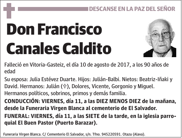 Francisco Canales Caldito