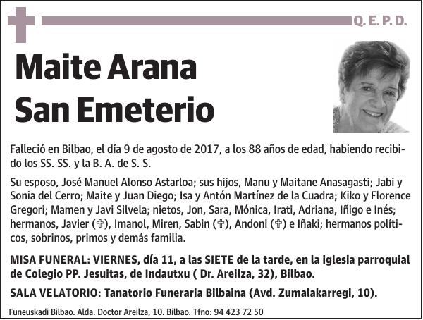 Maite Arana San Emeterio