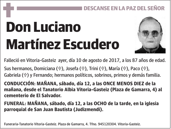 Luciano Martínez Escudero