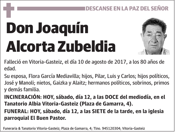 Joaquín Alcorta Zubeldia