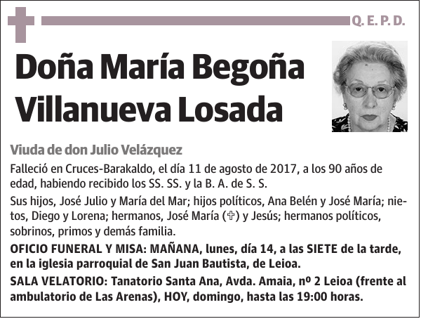 María Begoña Villanueva Losada