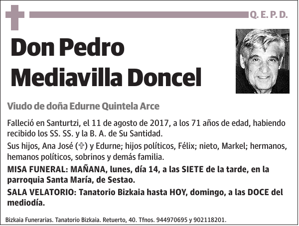 Pedro Mediavilla Doncel