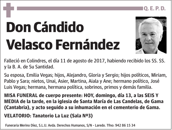 Cándido Velasco Fernández