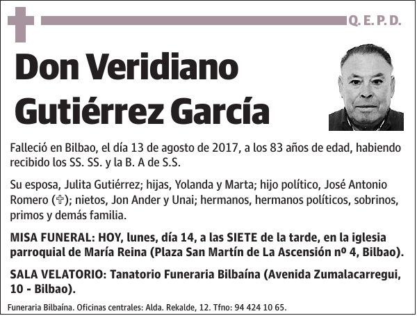 Veridiano Gutiérrez García