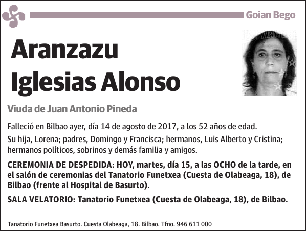 Aranzazu Iglesias Alonso