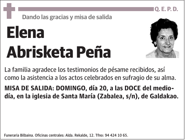 Elena Abrisketa Peña