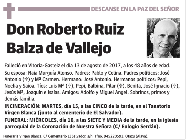 Roberto Ruiz Balza de Vallejo