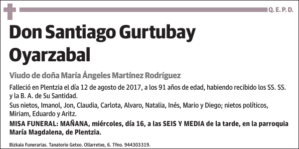 Santiago Gurtubay Oyarzabal