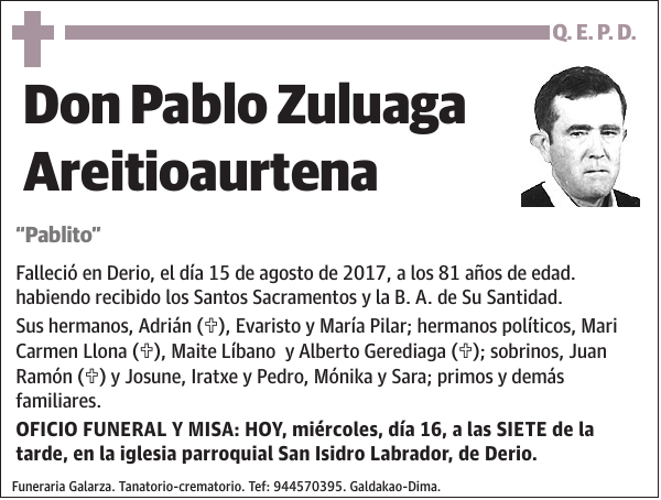 Pablo Zuluaga Areitioaurtena