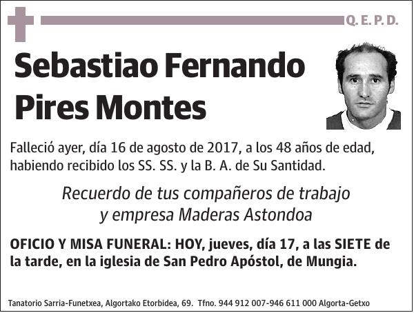 Sebastiao Fernando Pires Montes