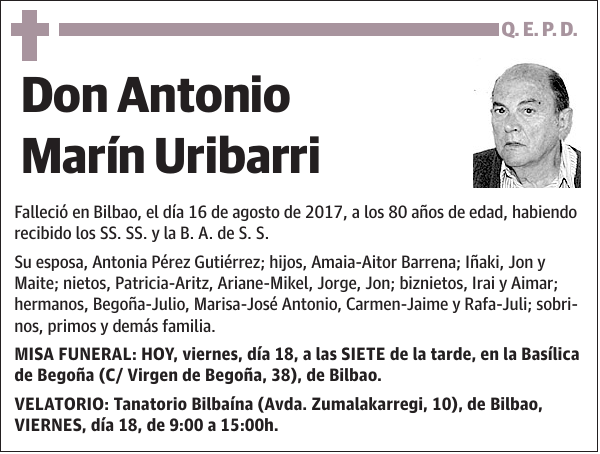 Antonio Marín Uribarri