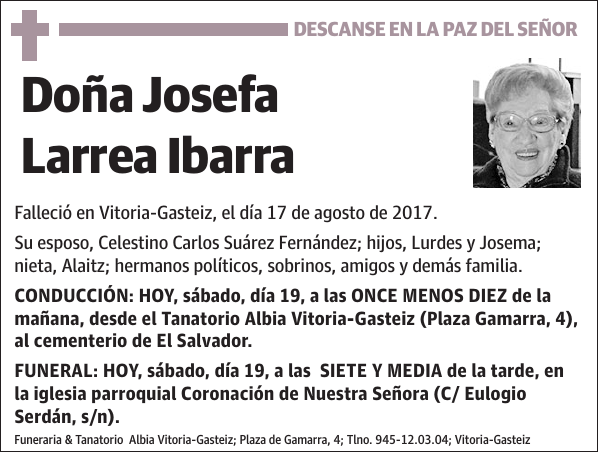 Josefa Larrea Ibarra