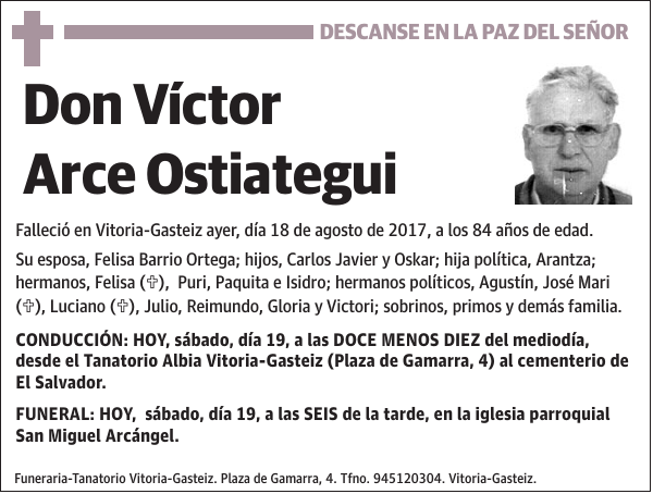 Víctor Arce Ostiategui