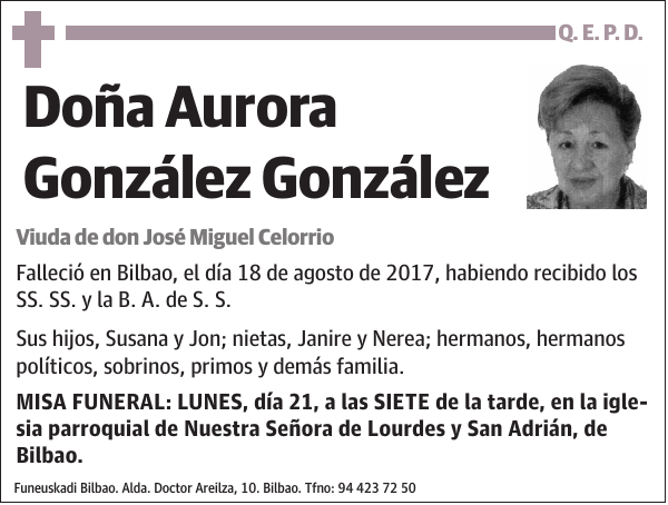 Aurora González González