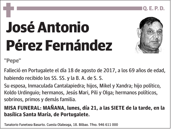 José Antonio Pérez Fernández