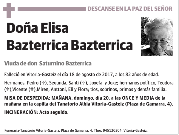 Elisa Bazterrica Bazterrica