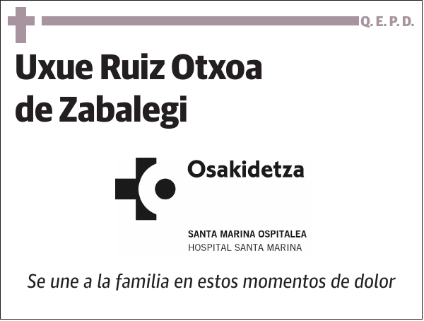 Uxue Ruiz Otxoa de Zabalegi