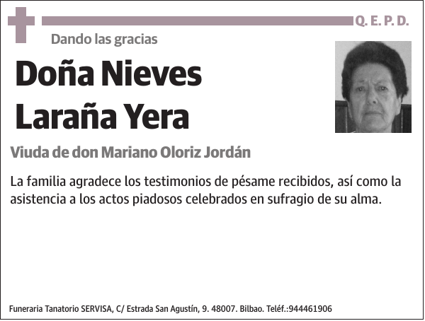 Nieves Laraña Yera