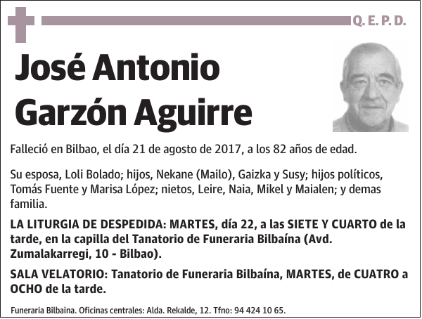 José Antonio Garzón Aguirre