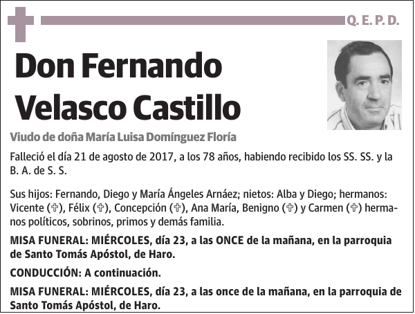 Fernando Velasco Castillo