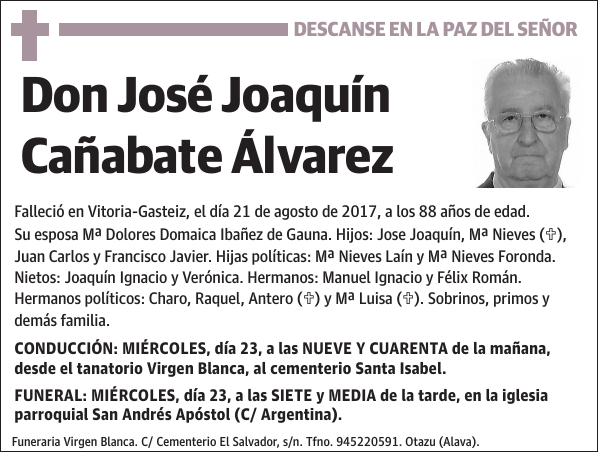 José Joaquín Cañabate Álvarez