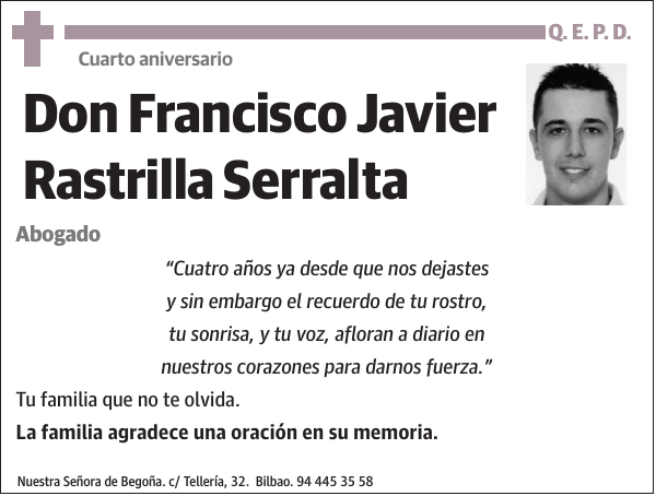 Francisco Javier Rastrilla Serralta