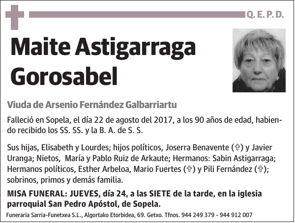 Maite Astigarraga Gorosabel