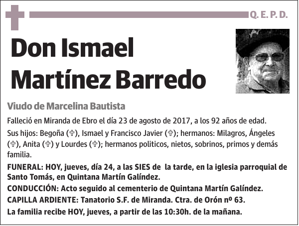 Ismael Martínez Barredo