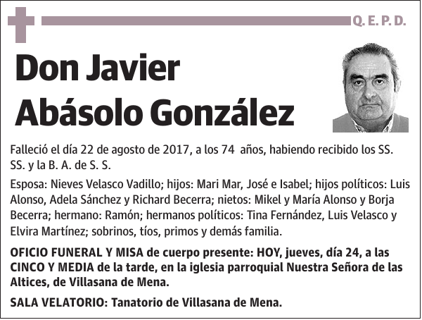 Javier Abásolo González